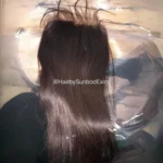 Transparent Lace Indian Closure