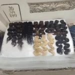 Colored Raw Indian Hair Wefts