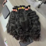 South-Indian Single Drawn Bulk Hair