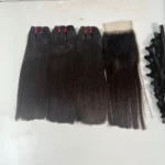 Natural Straight Pure Raw Hair Wefts