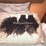 Loose wave Wefts